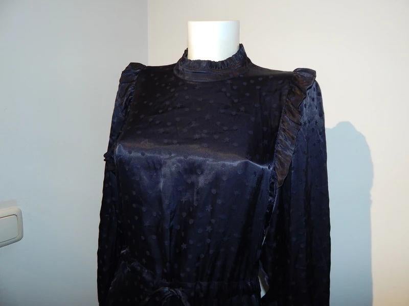 Essentiel Antwerp chique maxi jurk glans stof sterretjes, Kleding | Dames, Maat 38/40 (M), Overige kleuren, Verzenden, Essentiel Antwerp