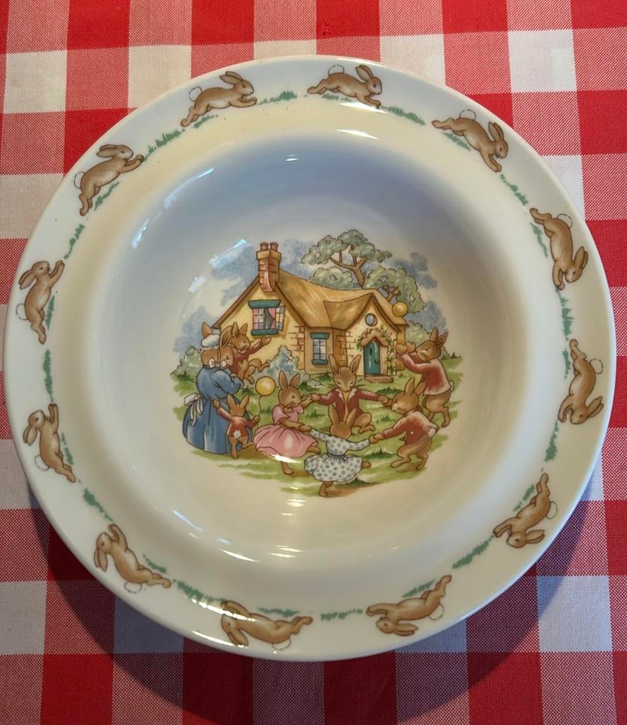 Royal Doulton Bunnykins papschaaltje, Ophalen of Verzenden