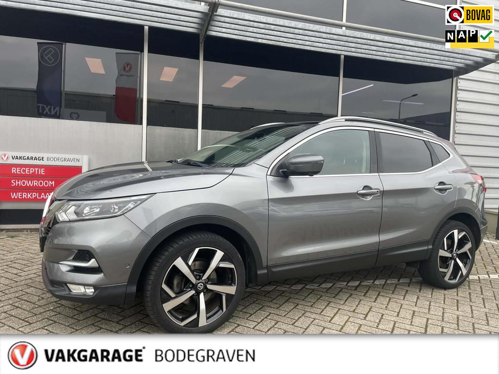 Nissan Qashqai 1.2 Tekna + / panoramadak / stoelverwarming /, Voorwielaandrijving, Gebruikt, 4 cilinders, Lichtsensor
