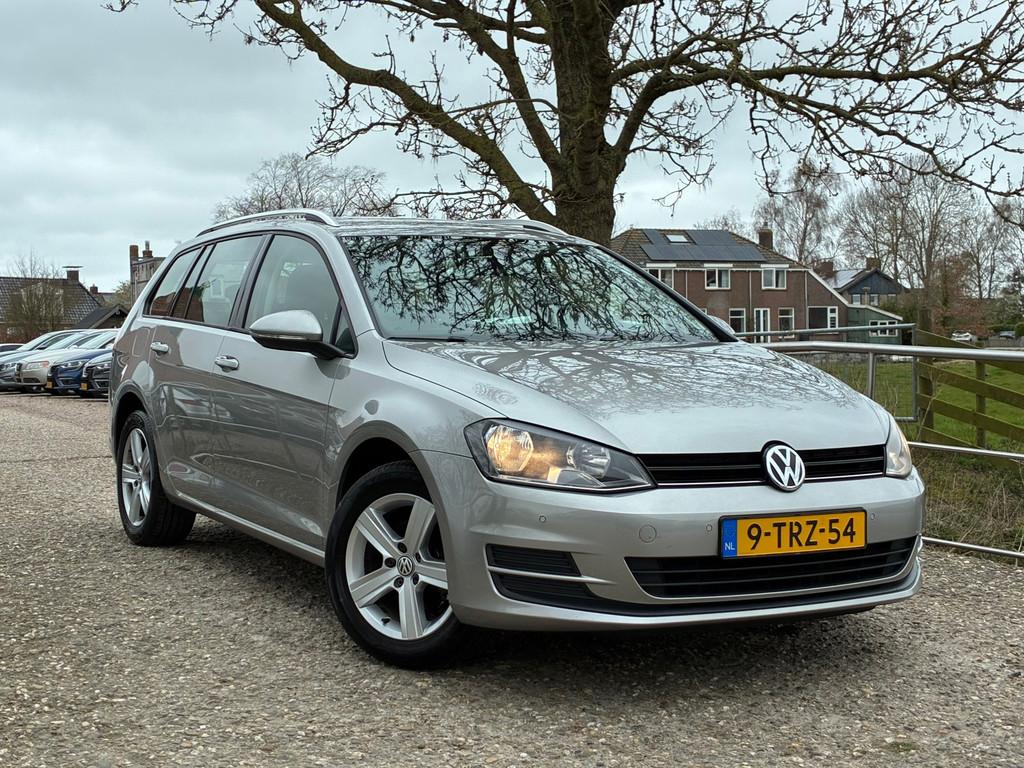 Volkswagen Golf Variant 1.2 TSI Automaat | Navi + Clima + Cr, Euro 5, Stof, Gebruikt, 4 cilinders