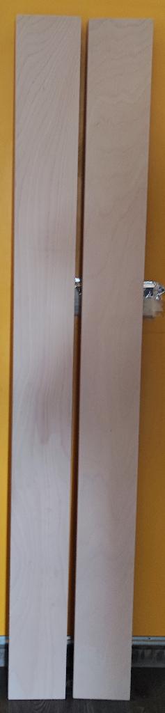 Auping zijdeplanken voor bed 200 cm, Tweepersoons, Ophalen of Verzenden, Zo goed als nieuw, 180 cm