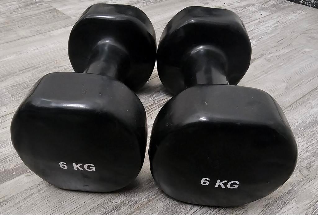 Dumbells 2x6kg totaal 12kg, Ophalen, Dumbbell