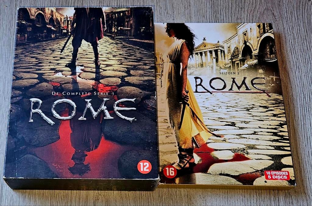 Rome - De Complete Serie 1 & 2 - 11 DVDs, Cd's en Dvd's, Dvd's | Tv en Series, Gebruikt, Vanaf 16 jaar, Boxset, Drama