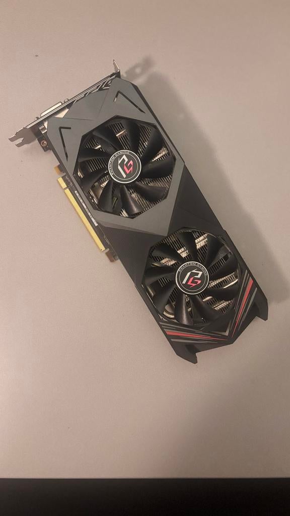 ASRock Phantom Gaming X Radeon RX590 8GB OC., PCI-Express 3, Gebruikt, Ophalen of Verzenden, GDDR5