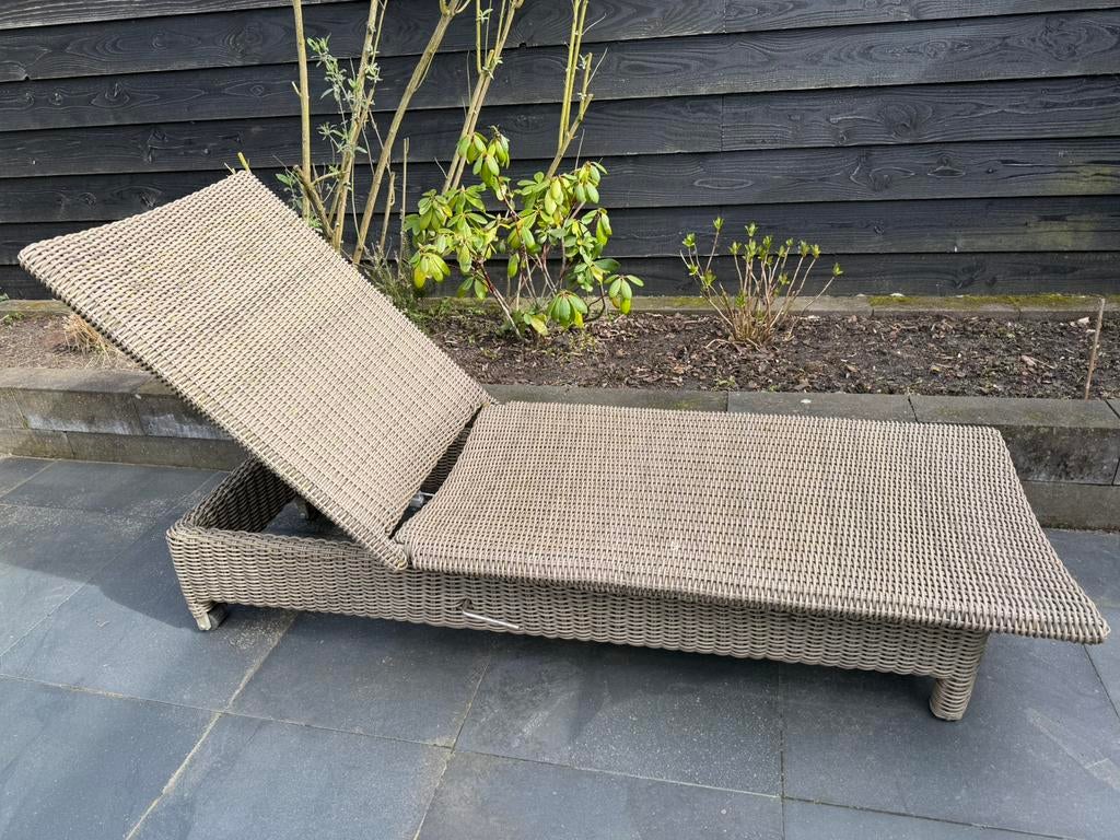 4 seasons wales ligbed, Tuin en Terras, Ligbedden, Ophalen, Gebruikt, Wicker, Verstelbaar