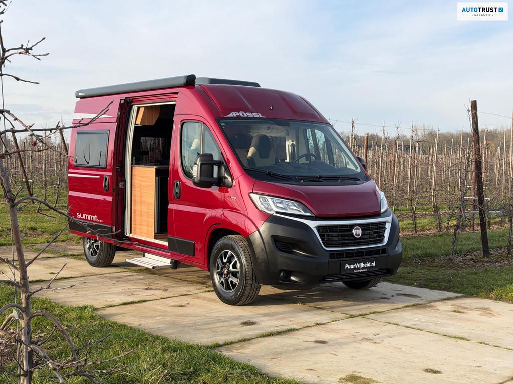 Pössl Summit 540 9G Automaat / 2 Jaar Garantie / Luchtverin, Caravans en Kamperen, Buscamper of Camperbus, Pössl, Bedrijf, Diesel