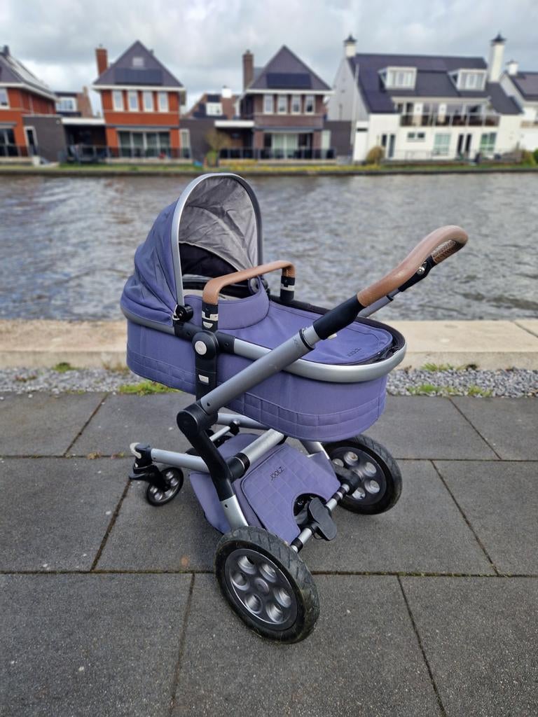 Joolz Day kinderwagen met reiswieg, zitzak en regenhoes, Ophalen of Verzenden, Gebruikt, Overige merken, Met reiswieg