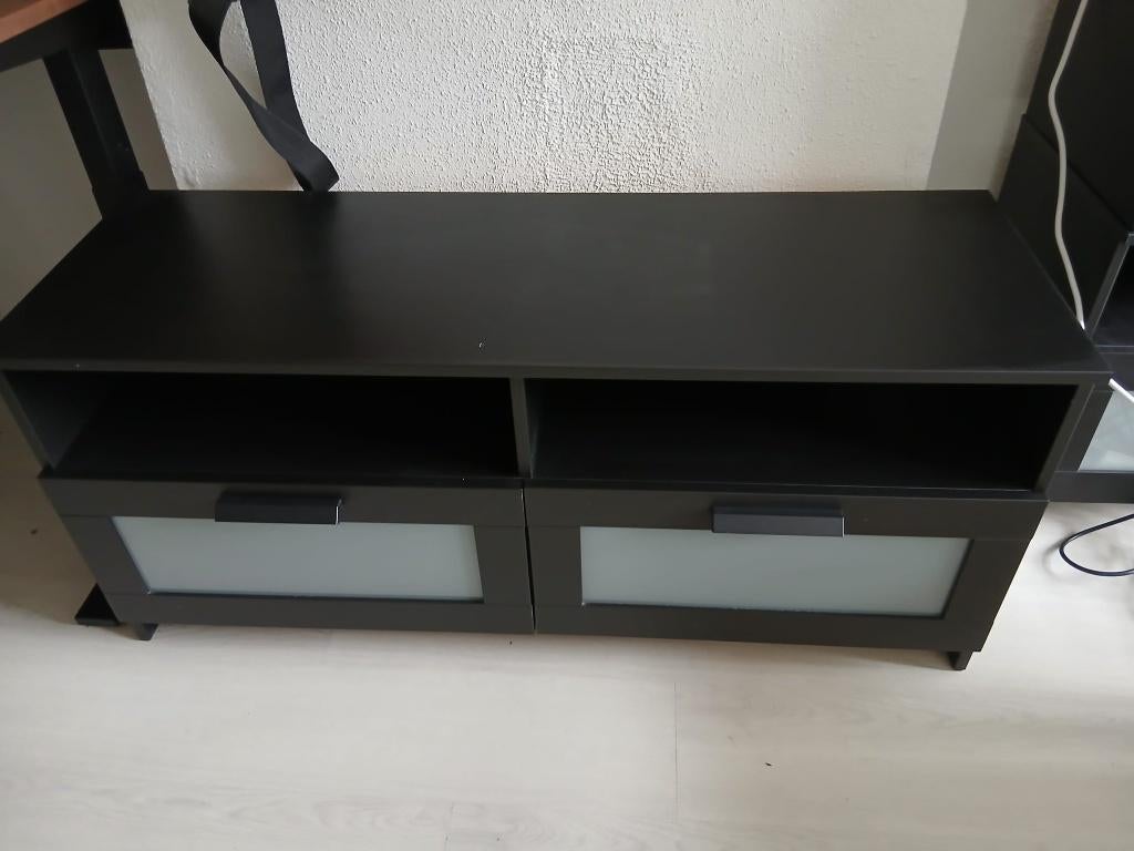 TV-kast - IKEA Brimnes, Huis en Inrichting, Kasten | Ladekasten, Ophalen, 100 tot 150 cm, 1 of 2 laden, Zo goed als nieuw