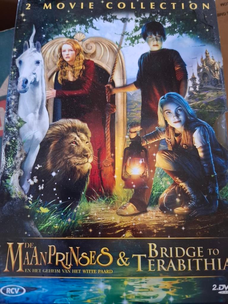 De Maanprinses & Bridge to Terabithia DVD, Ophalen of Verzenden
