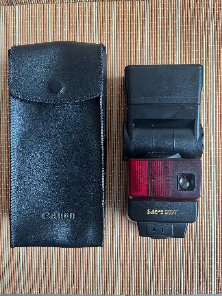 Canon 299T Speedlite Flash, Ophalen of Verzenden, Zo goed als nieuw, Canon, Kantelbaar