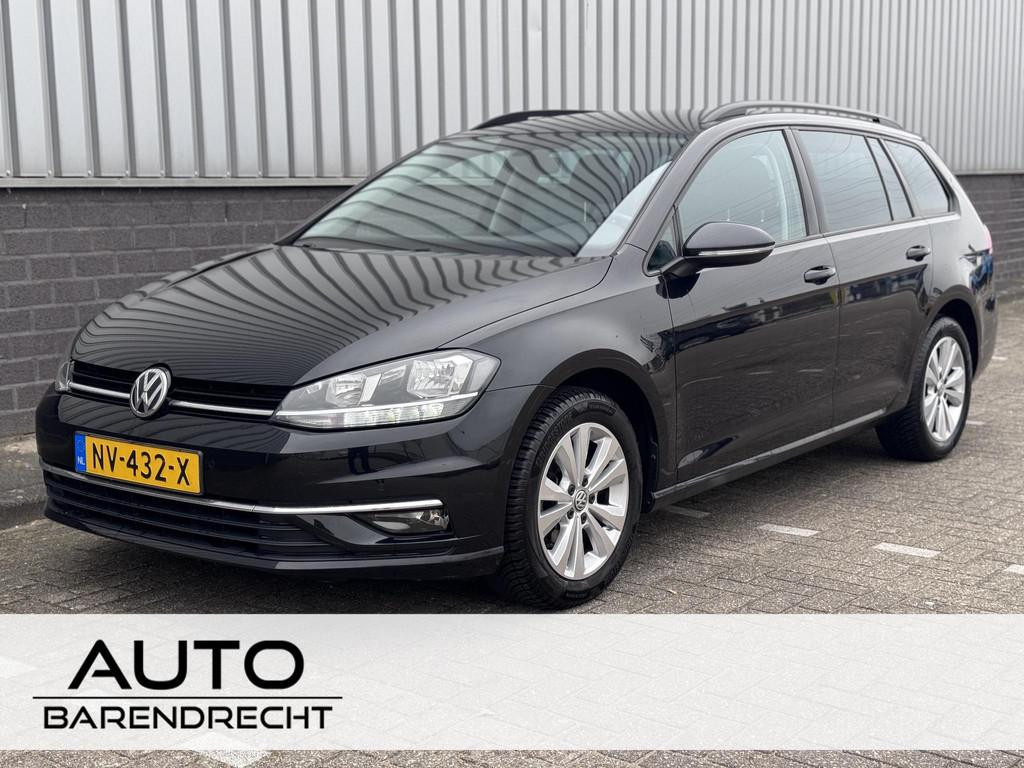Volkswagen Golf Variant 1.0 TSI Comfortline Automaat | ACC |, Stof, Gebruikt, Adaptive Cruise Control, Zwart