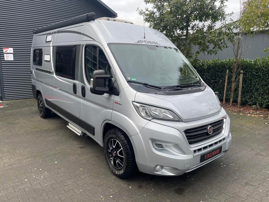 Possl 2Win R 2019 Automaat 6 meter EURO 6, Caravans en Kamperen, Automaat, Ringverwarming, Fiat, Tot en met 2
