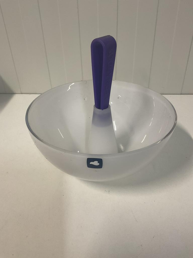 Leonardo schaal, Ophalen, Zo goed als nieuw, Rond, Glas