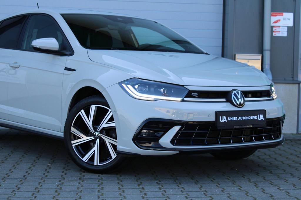 Volkswagen Polo 1.0 TSI | DSG | HIGHLINE BUSINESS R | R LINE, USB, Stof, Gebruikt, Zwart
