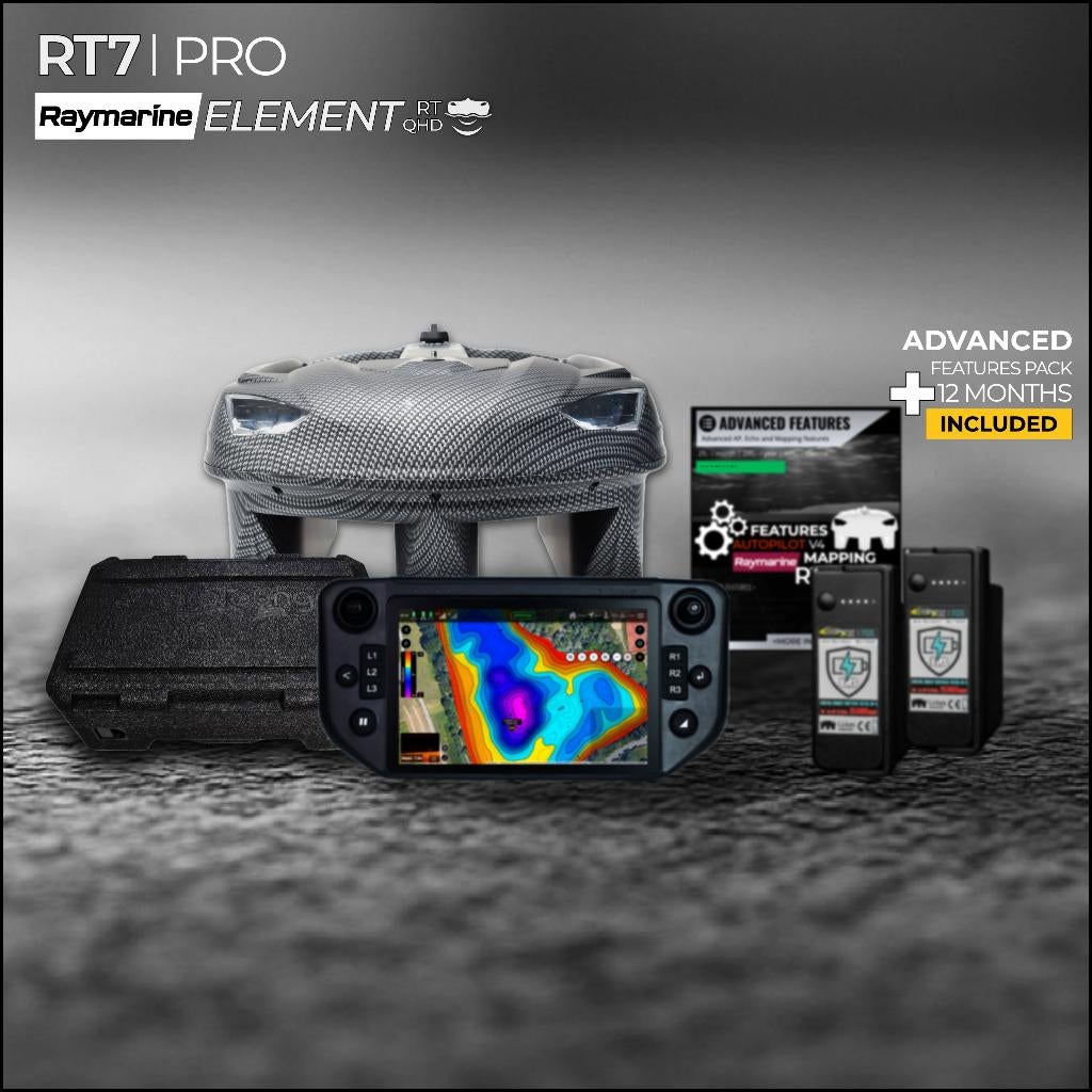 Carplounge RT7 | Voerboot | Raymarine Element | GPS, Ophalen, Nieuw, Complete set