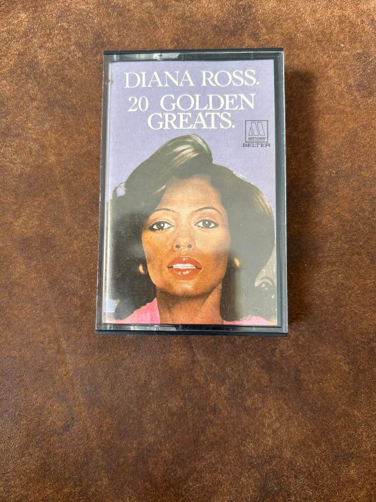 Diana Ross - 20 golden greats, Cd's en Dvd's, Cassettebandjes, Ophalen of Verzenden, Zo goed als nieuw, 1 bandje
