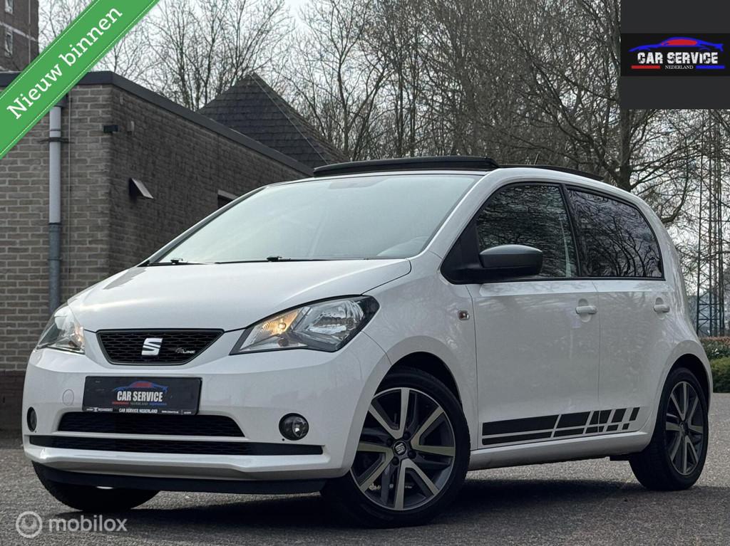 Seat Mii 1.0 FR Intense/BT/LMV/PANORAMADAK/NETTE STAAT/DO, Auto's, Voorwielaandrijving, Gebruikt, 840 kg, 4 stoelen