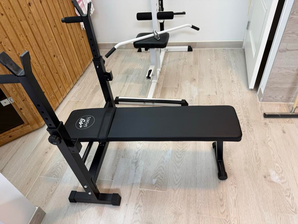 ASJ Sports fitnessbank, Sport en Fitness, Fitnessmaterialen, Ophalen of Verzenden, Gebruikt, Borst, Fitnessbank