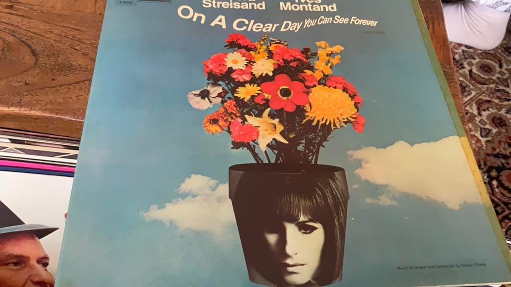 Barbra Streisand & Yves Montand. On a clear day you can see, Ophalen of Verzenden, Zo goed als nieuw, Overige formaten