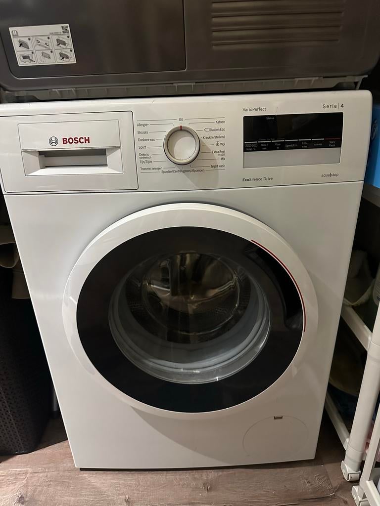 Bosch Serie 4 VarioPerfect Wasmachine 7 kg, Witgoed en Apparatuur, Ophalen, Gebruikt, Minder dan 85 cm, Voorlader