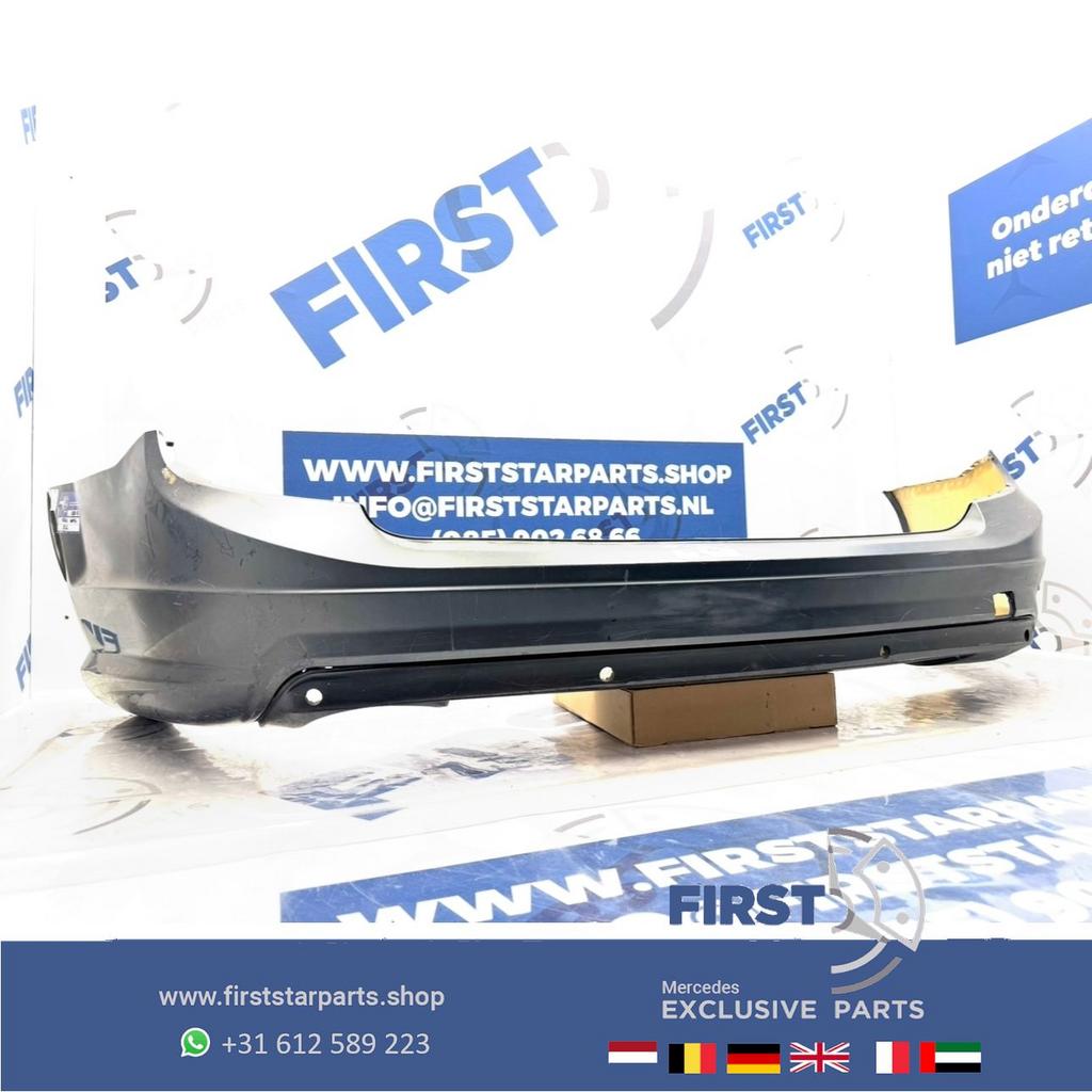 S204 AMG ACHTERBUMPER + DIFFUSER Mercedes C Klasse W204 ESTA, -, Ophalen of Verzenden, Achter, Bumper