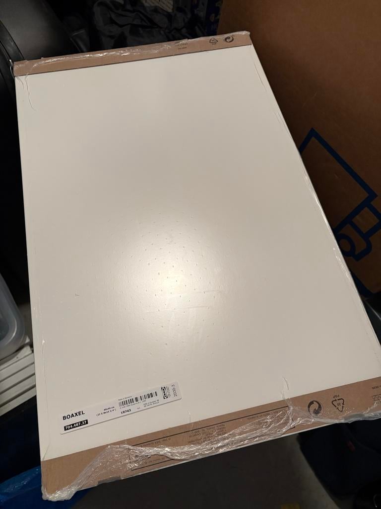 8x IKEA BOAXEL Plank wit (60x40) – NIEUW in verpakking!, Huis en Inrichting, Ophalen, Nieuw