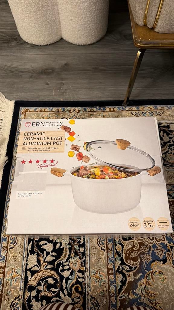 Ceramic pan, Ophalen of Verzenden, Nieuw, Koekenpan of Braadpan