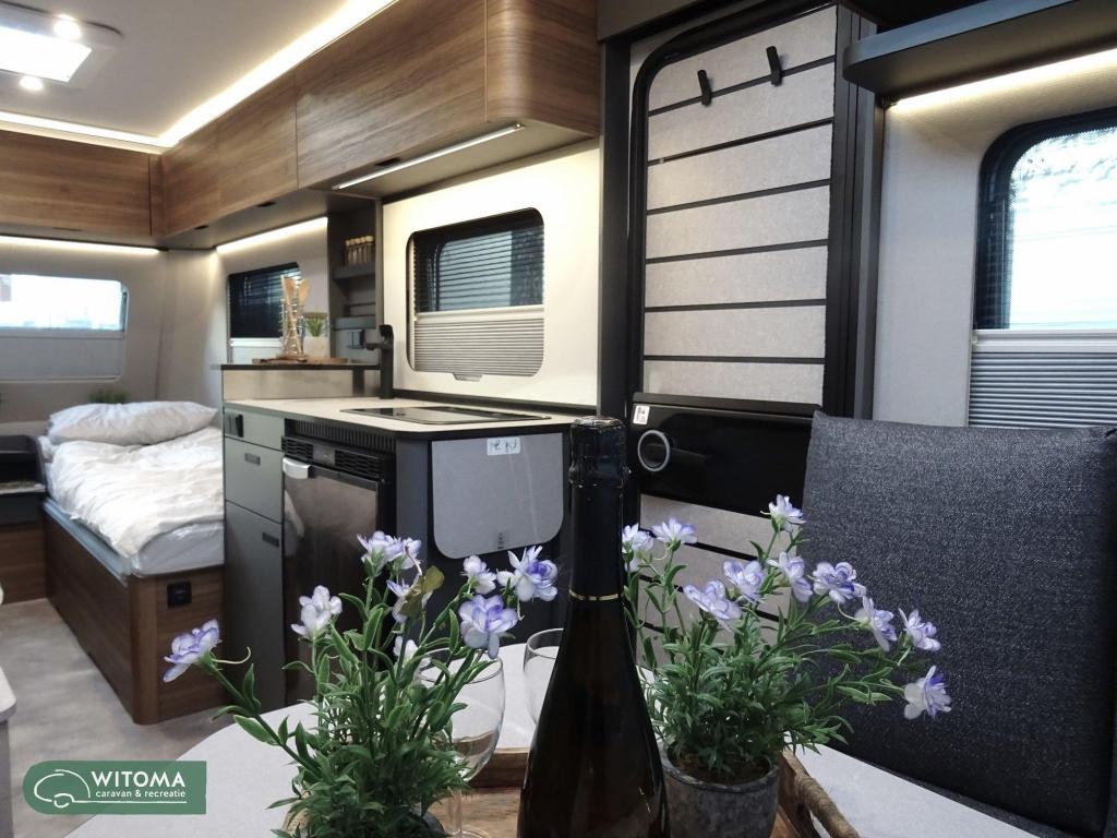 Eriba Novaline 470 Enkelbedden, Caravans en Kamperen, Standaardzit, Schokbreker, Bedrijf, Tot en met 3