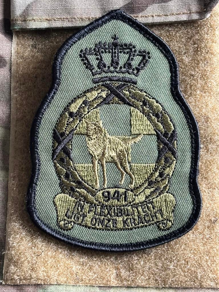 Kroon embleem klu 941 SQN, Verzenden, Luchtmacht, Nederland, Embleem of Badge