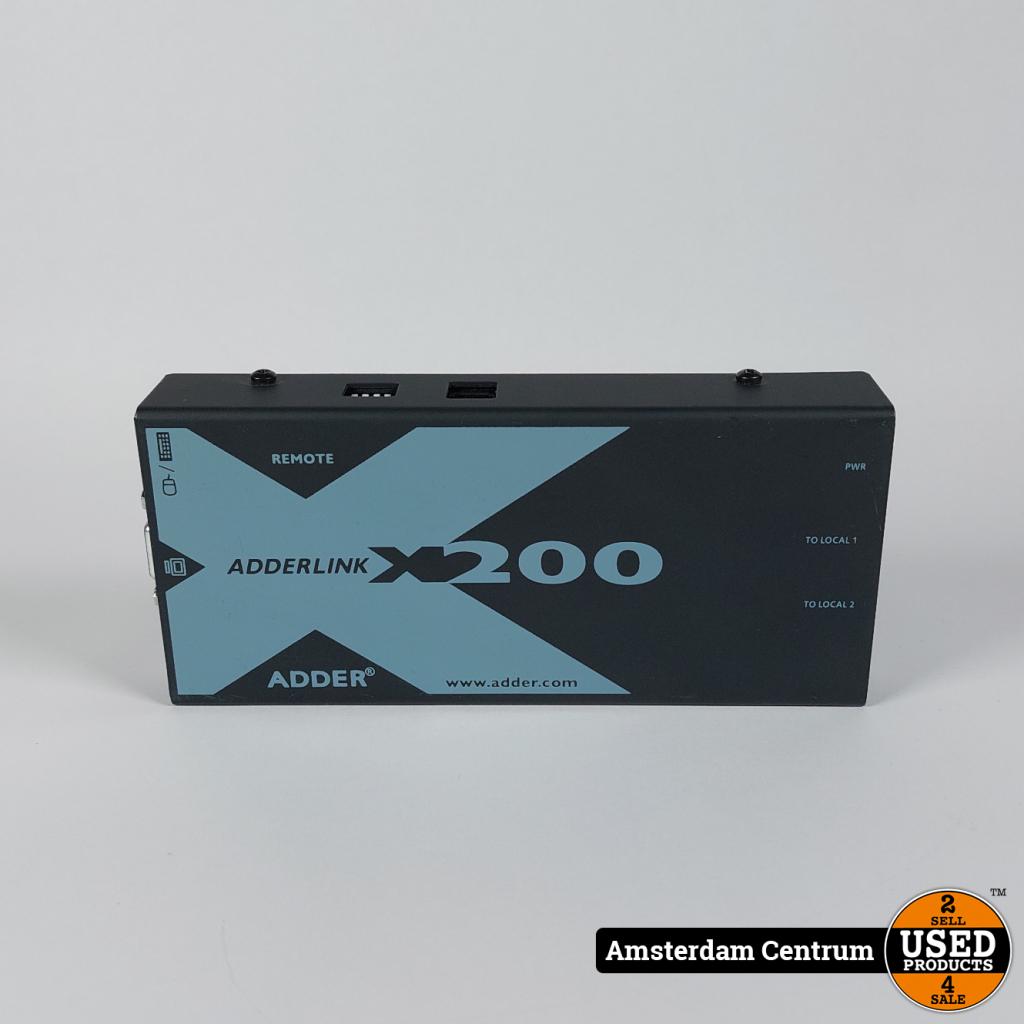 Adderlink X200 - Incl. Garantie (B), Computers en Software, Pc- en Netwerkkabels, Zo goed als nieuw