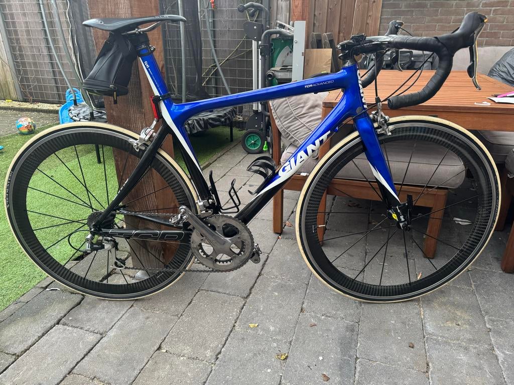 Giant TCR Advanced ISP Racefiets Maat M - Carbon & Alu Wiele, 28 inch, Gebruikt, Carbon, Heren