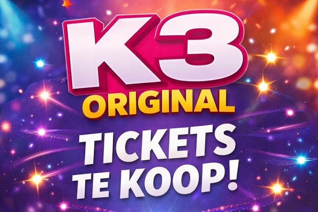 Tickets K3 Originals, Twee personen