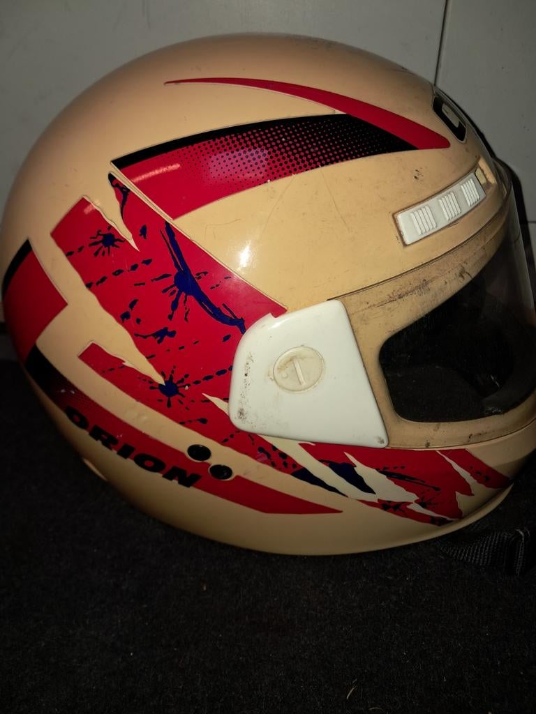 Agv vintage helm, Fietsen en Brommers, Brommerhelmen, Ophalen of Verzenden
