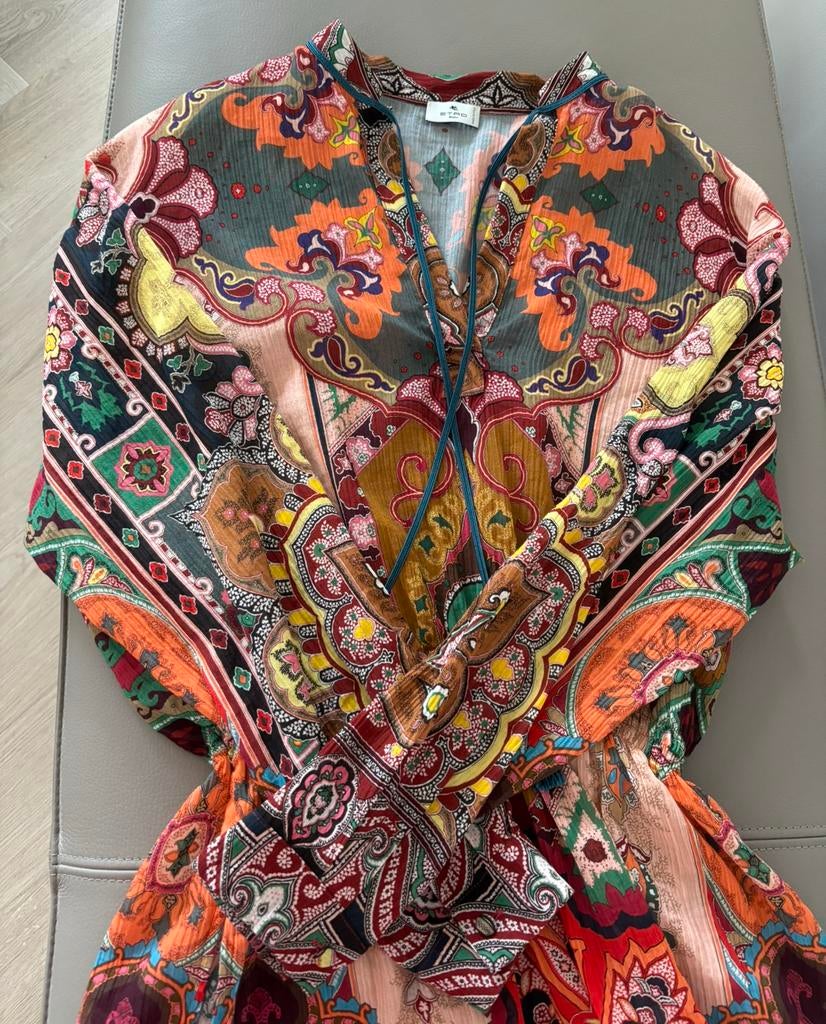 Super mooie Etro blouse, NLse maat 38, Verzenden, Zo goed als nieuw, Maat 38/40 (M), Oranje