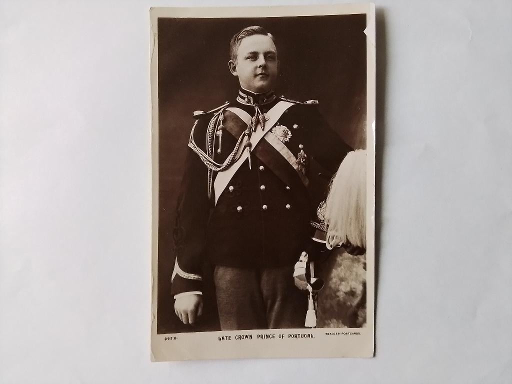 Kroonprins van Portugal, Ophalen of Verzenden, Nieuw, Buitenland, Kaart, Foto of Prent