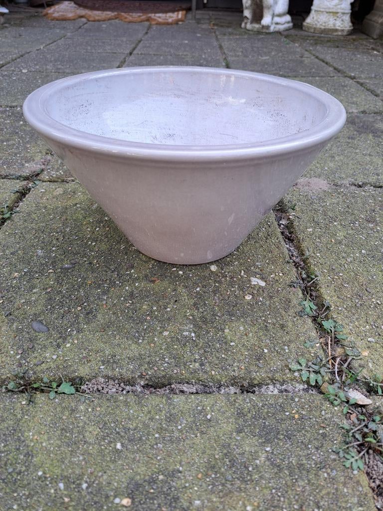 Mooie grote bloempot zgan, Tuin en Terras, Bloempotten, Ophalen, Zo goed als nieuw