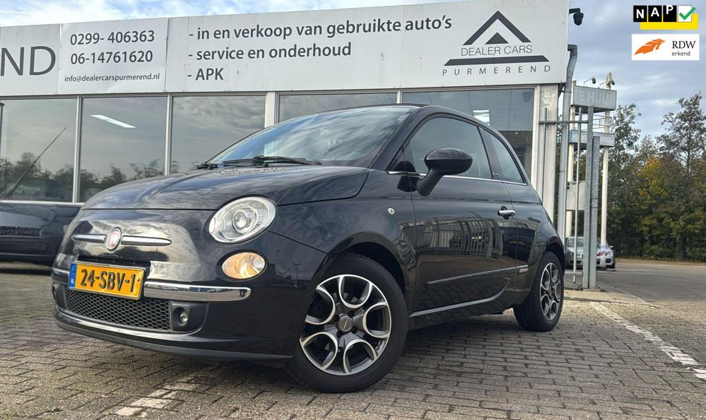 Fiat 500 C 0.9 TwinAir Lounge, Euro 5, 86 pk, Gebruikt, Cabriolet