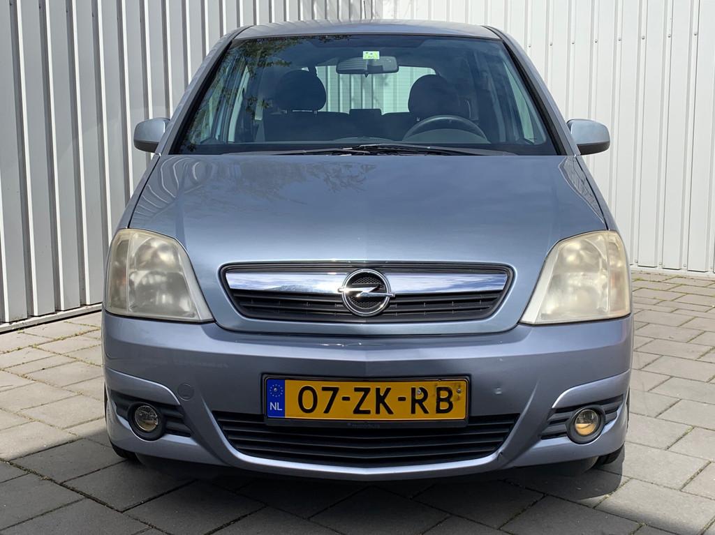 Opel Meriva 1.4-16V Temptation|151000KM|Airco|, Voorwielaandrijving, Stof, Gebruikt, Zwart