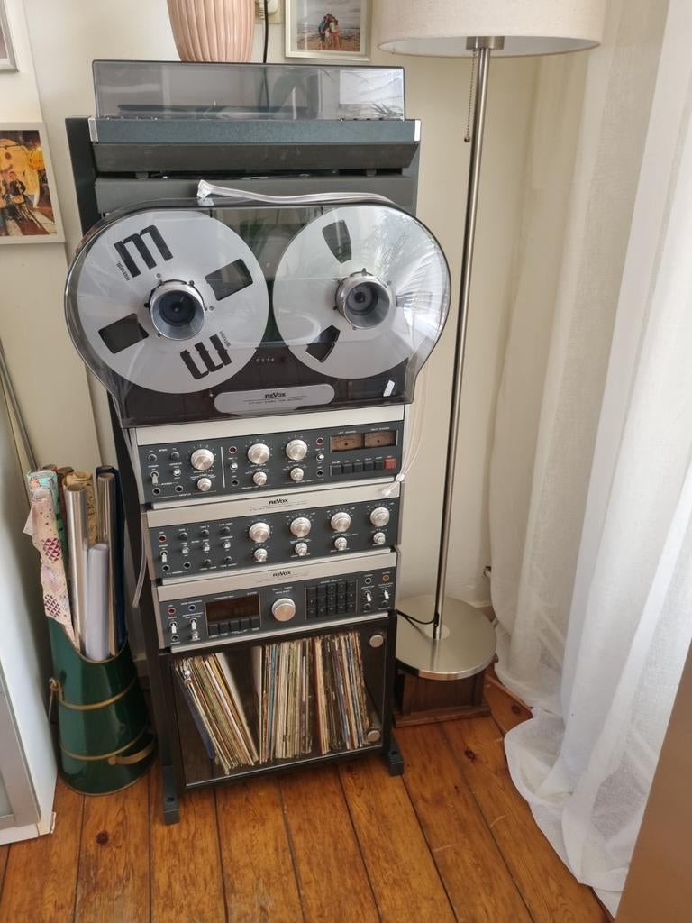Vintage Revox stereo installatie, Ophalen