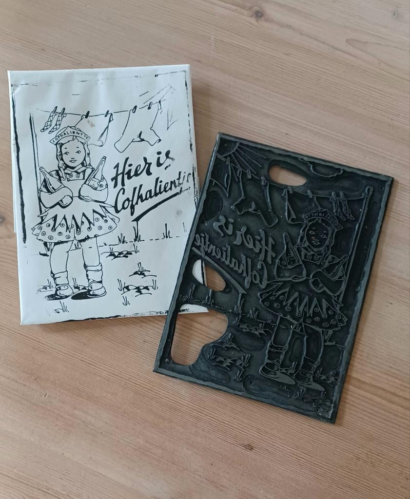 Oude Nederlandse cliché - Hier is Cofhalientje, Ophalen of Verzenden