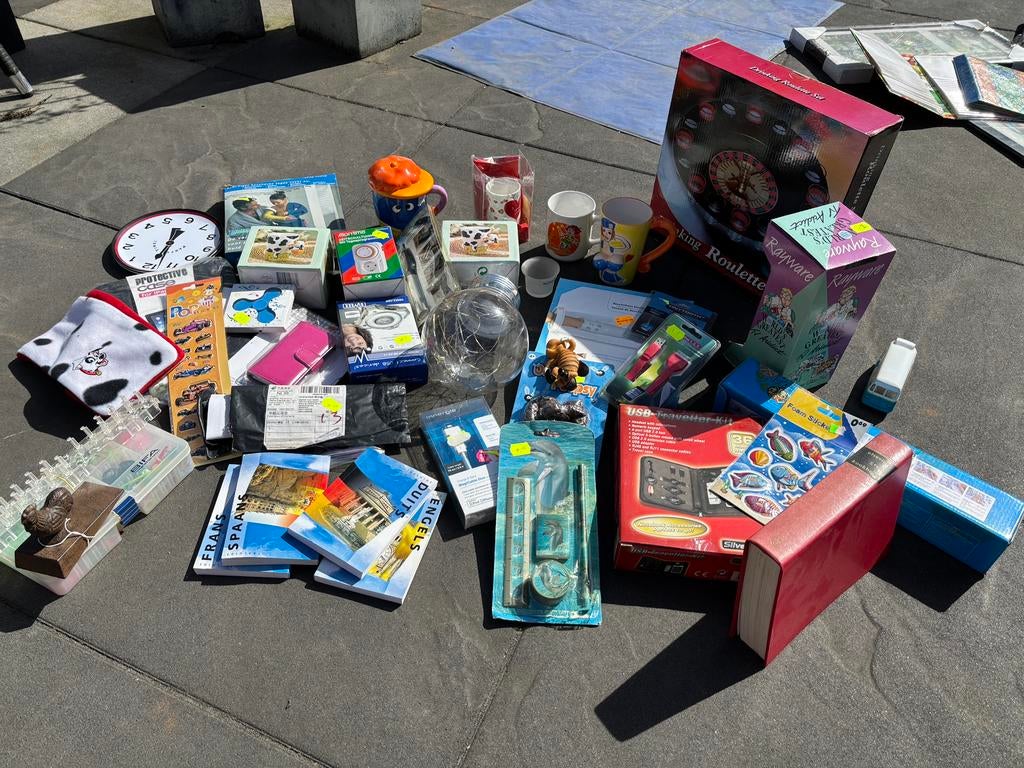 Heel veel artikelen, Diversen, Rommelmarktspullen, Ophalen, Nieuw