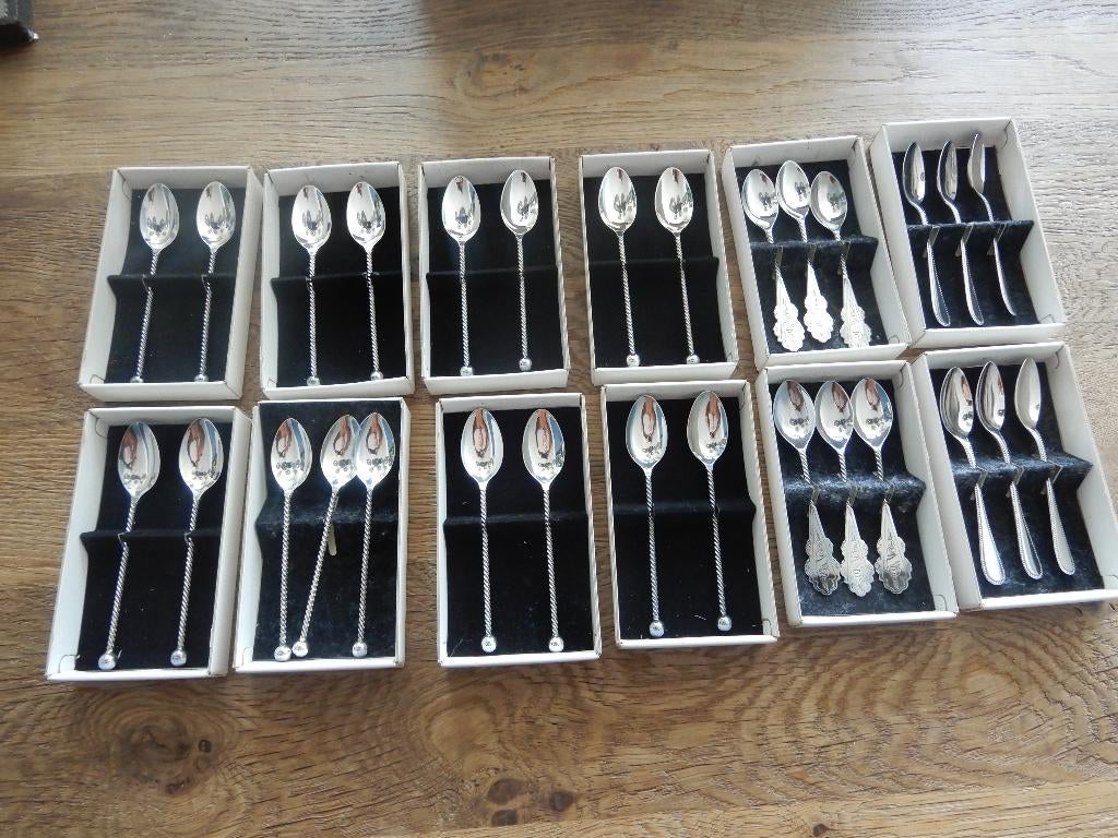 Antieke koffie lepels, Antiek en Kunst, Ophalen