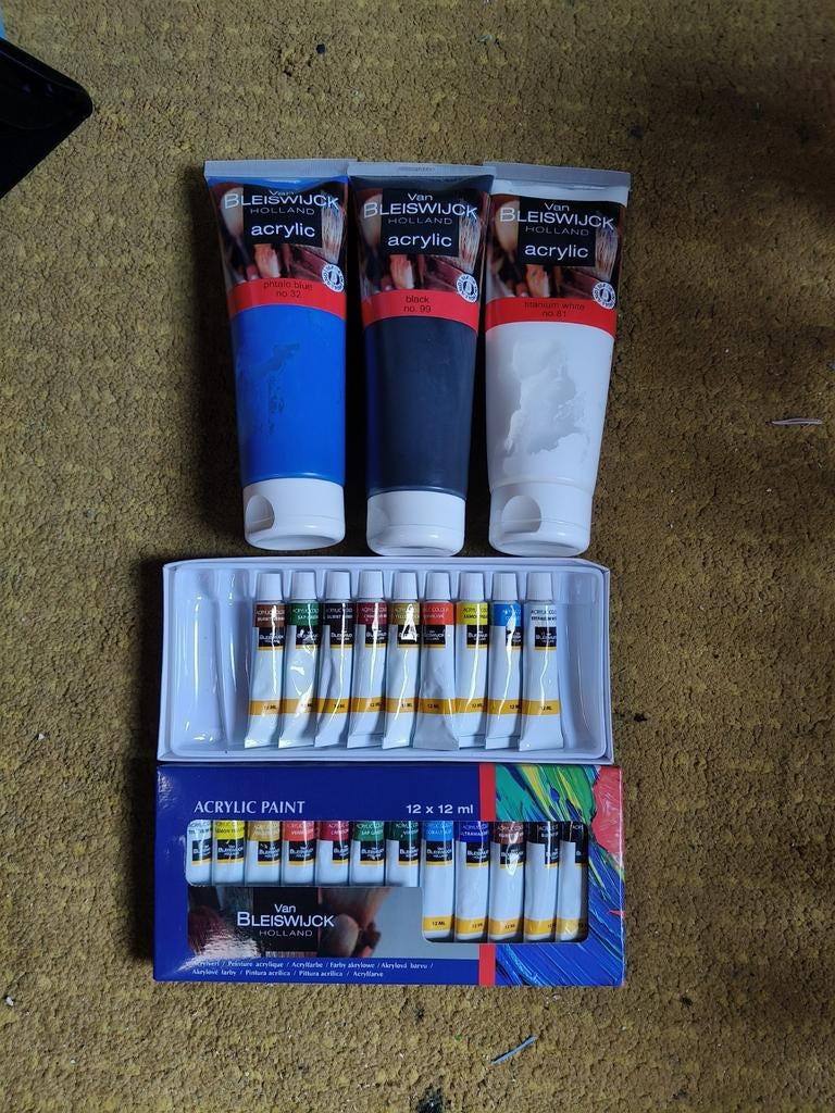 Acrylverf set van Van Bleiswijck, Ophalen of Verzenden, Nieuw, Acrylverf