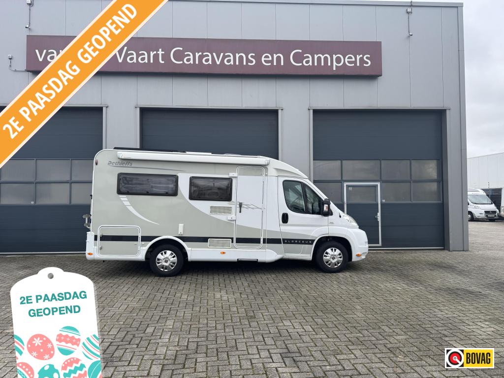 Dethleffs Globebus 3 T Ruimer rondzit achter, Fiat, Koelkast, Tot en met 2, Dethleffs