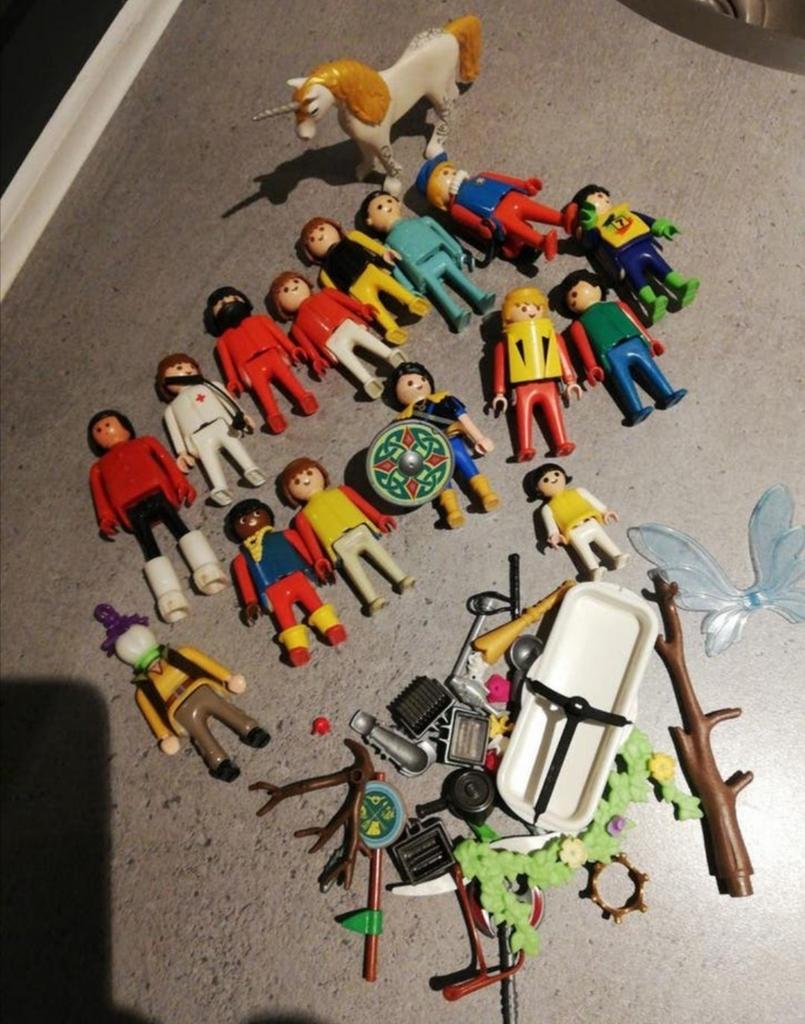 Collectie playmobil poppetjes, coaching /familie opstelling, Kinderen en Baby's, Speelgoed | Playmobil, Ophalen of Verzenden, Zo goed als nieuw