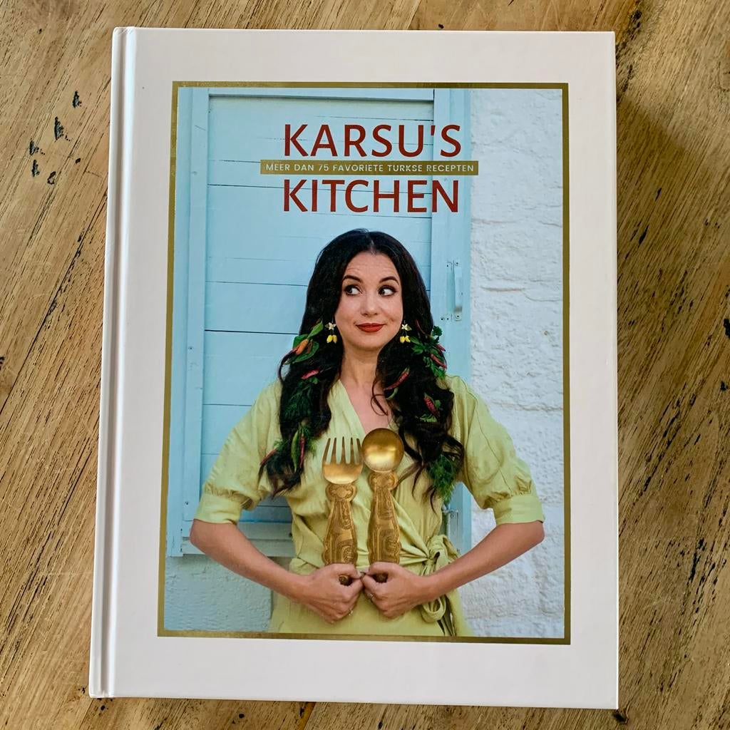 Karsu's Kitchen: Meer dan 75 favoriete Turkse recepten, Vegetarisch, Voorgerechten en Soepen, Ophalen of Verzenden, Zo goed als nieuw