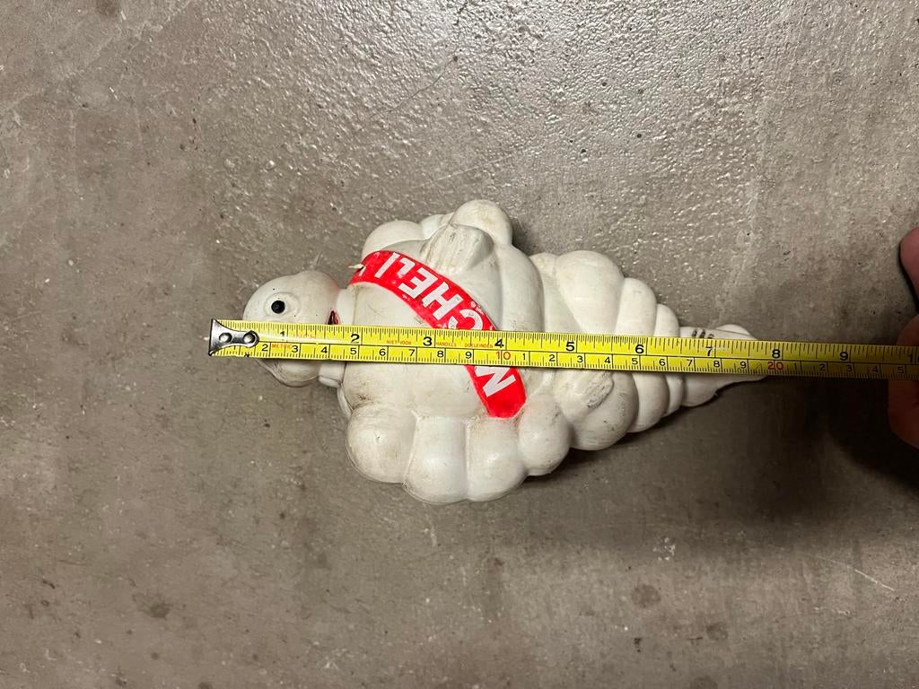 Vintage Michelin pop kunstof - 20 cm, Verzamelen, Ophalen of Verzenden, Gebruikt, Auto's