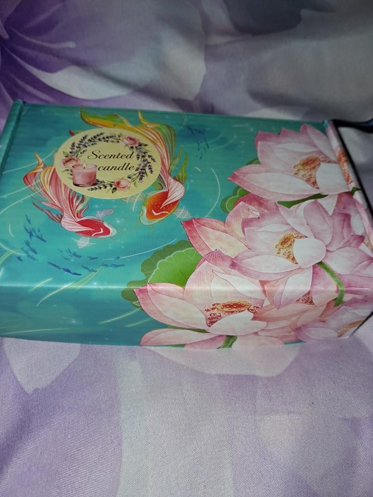 Luxe Geschenkdoosje met Sakura Vlinder Geurkaarsjes, Ophalen of Verzenden, Nieuw, Overige materialen, Minder dan 25 cm