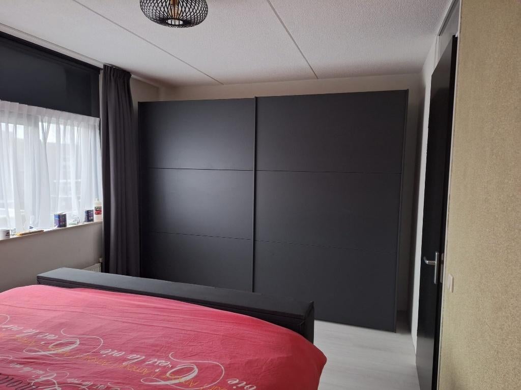 Kledingkast, 200 cm of meer, Zwart modern, Zo goed als nieuw, 200 cm of meer