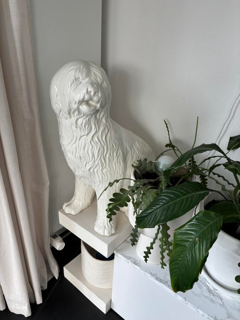 XXL Vintage Keramische Hond – Old English Sheepdog / Bobtail, Ophalen, Gebruikt, ', '